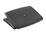 Poggiapiedi ergonimico Bold - inclinazione regolabile - 47 x 35,5 x 9,5 cm - nero - Titanium