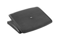 Poggiapiedi ergonimico Bold - inclinazione regolabile - 47 x 35,5 x 9,5 cm - nero - Titanium
