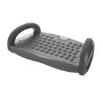 Poggiapiedi oscillante Swing - 41,7 x 22,5 x 13,5 cm - nero - Titanium