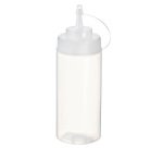 Squeeze bottle - per salse - 500 ml - trasparente - Leone