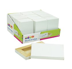 Mini tela - 6,3 x 9 cm - Deco - conf. 45 pezzi