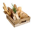 Cassetta per alimenti - 20 x 20 x 7 cm - legno di acacia - Leone