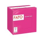 Tovagliolo - carta - 24 x 24 cm - 2 veli - fucsia - Fato - conf. 100 pezzi