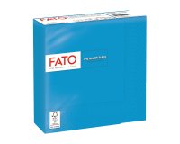 Tovagliolo - carta - 33 x 33 cm - 2 veli - turchese - Fato - conf. 50 pezzi