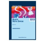 Blocco buste nota spese - staccabili - 23 x 16 cm - Data Ufficio - conf. 25 buste