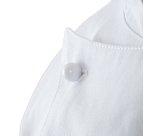 Giacca cuoco Tommaso - da uomo - manica corta - taglia S - bianco - Giblor's
