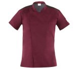 Giacca cuoco Thiago - da uomo - manica corta - taglia M - bordeaux - Giblor's