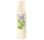 Bicchieri biodegradabili - Mater-Bi - 200 ml - avorio - Dopla - conf. 50 pezzi