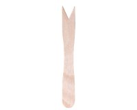 Forchettina monouso in legno - 8,5 cm - Signor Bio - conf. 100 pezzi