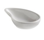 Ciotola a goccia fingerfood - 10 x 6,5 x 2,4 cm - melamina - bianco - Leone