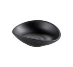 Coppetta in melamina - 13 x 11 x 3,5 cm - nero - Leone