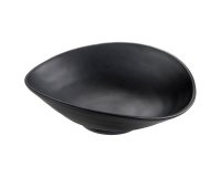 Coppetta in melamina - 18 x 15 x 5,5 cm - nero - Leone