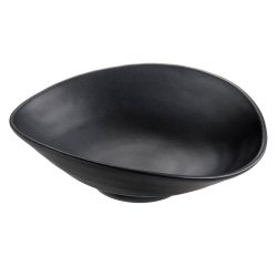 Coppetta in melamina - 18 x 15 x 5,5 cm - nero - Leone