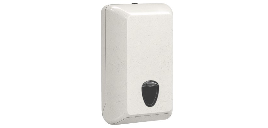 Dispenser carta igienica Woodplastic - interfogliata - piegati a V e Z - 30 x 13,2 x 17 cm - 550/450 fogli - bianco - Mar Plast