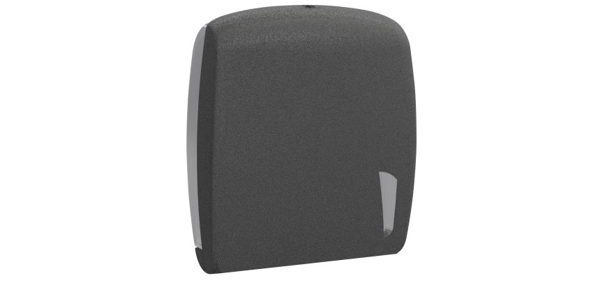 Dispenser asciugamani Skin - piegati a C e Z - 34,5 x 11,2 x 30,6 cm - 450 fogli - pietra  - Mar Plast