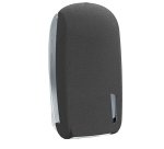 Dispenser carta igienica Skin - interfogliata - piegata a V e Z - 32,8 x 13,5 x 16,5 cm - 550/450 fogli - pietra - Mar Plast