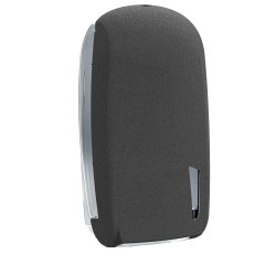 Dispenser per carta igienica interfogliata Skin - piegata a V e Z - 32,8 x 13,5 x 16,5 cm - 550/450 fogli - pietra - Mar Plast