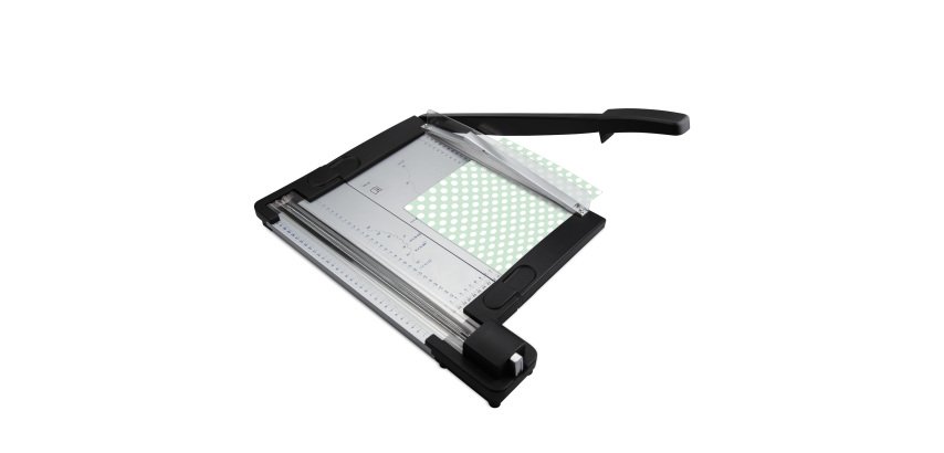 Taglierina Homeoffice 2in1 - lama rotante + ghigliottina - A4 - grigio/nero - Titanium