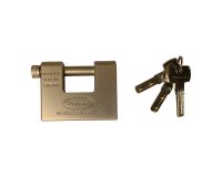 Lucchetto monoblocco - per serrande - acciaio temprato - Metalplus