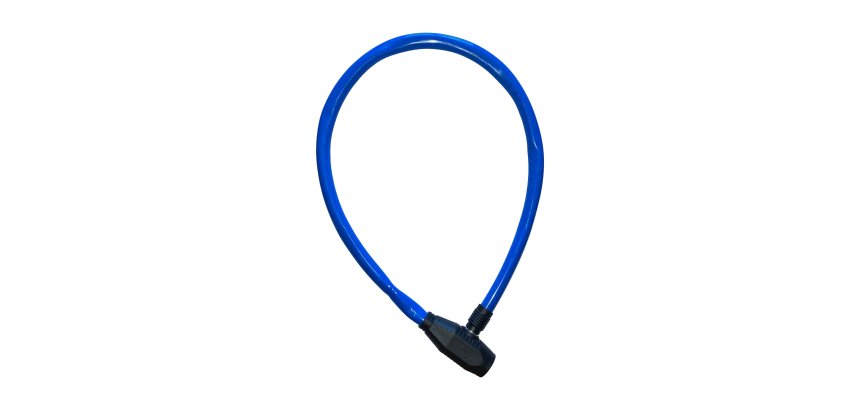 Lucchetto per bici - a 2 chiavi - 650 mm - Metalplus