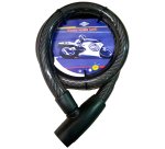 Lucchetto cavo corazzato - a 2 chiavi - Ø 25 x 100 mm - Metalplus