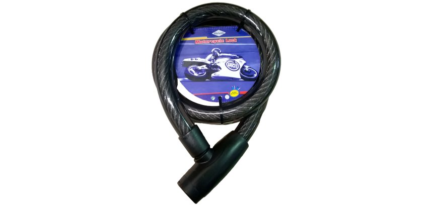 Lucchetto cavo corazzato - a 2 chiavi - Ø 25 x 100 mm - Metalplus