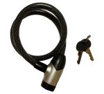 Lucchetto a spirale - a 2 chiavi - Ø 25 x 650 mm - Metalplus