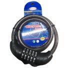 Lucchetto a spirale - a combinazione - Ø 12 x 1000 mm - Metalplus