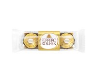 Praline Rocher - gusto cioccolato/nocciola - Ferrero - conf. 3 pezzi