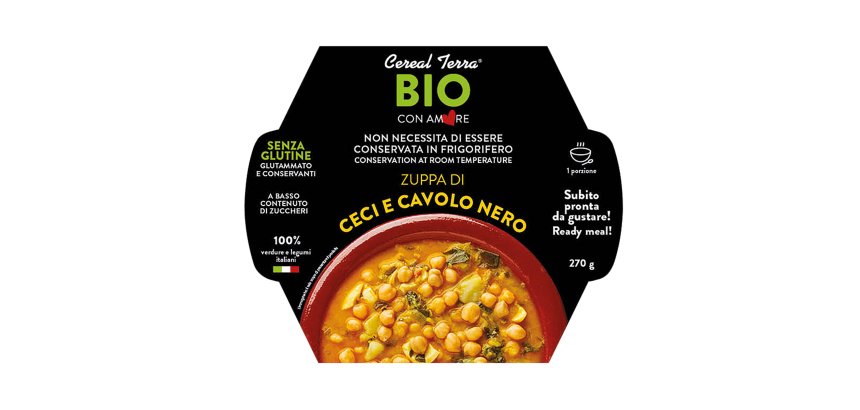 Zuppa ceci e cavolo nero - 300 gr - Cereal Terra