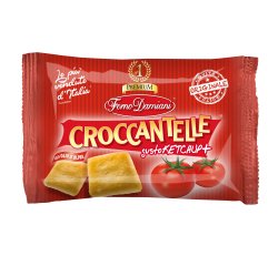 Croccantelle - in sacchetto - 35 gr - gusto ketchup - Brancato