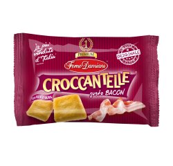 Croccantelle - in sacchetto - 35 gr - gusto bacon - Brancato