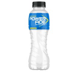 Powerade - in bottiglia - 500 ml - gusto active zero lemon