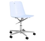 Seduta Home/Office Mindy MNGP - senza braccioli - celeste - Unisit