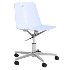 Seduta Home/Office Mindy MNGP - senza braccioli - celeste - Unisit