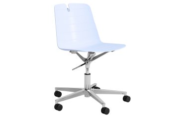 Seduta Home/Office Mindy MNGP - senza braccioli - celeste - Unisit