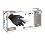 Guanti Reflexx N85B in nitrile nero, 50 unità