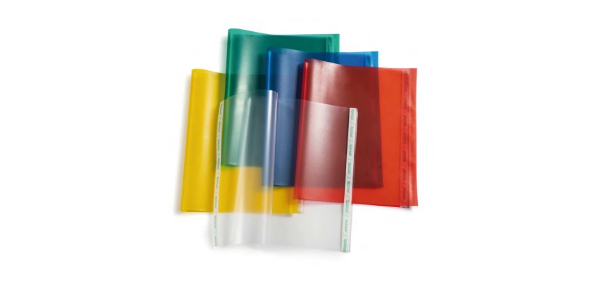 Coprilibro Glass - 50 x 31 cm - PP - 145 mic -  c/adesivo - goffrato - trasparente neutro - Colorosa