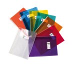 Coprimaxi Cristallo - A4 - PVC - 140 mic - c/alette - giallo trasparente - Colorosa