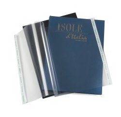 Coprilibro Cristallo 14 - PP - 140mic -50 x 31 cm - liscio - trasparente neutro - Colorosa