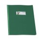 Copriquaderno coprente GreenLine - c/alette - A5 - lucido - PVC - verde - Colorosa
