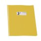 Copriquaderno coprente GreenLine - c/alette - A5 - lucido - PVC - giallo - Colorosa