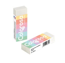 Gomma Pastel - 6,2 x 1,2 x 2,2 cm - vinile - Colorosa - conf. 20 pezzi