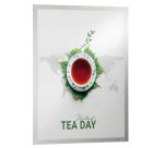 Cornice adesiva Duraframe Poster - 50 x 70 cm - argento - Durable