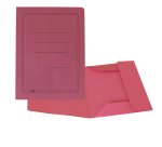 Cartellina 3 lembi con stampa - 200 gr - 25 x 33 cm - cartoncino manilla - magenta - Cartotecnica del Garda - conf. 50 pezzi