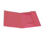 Cartellina 3 lembi - 200 gr - 25 x 33 cm - cartoncino manilla - magenta - Cartotecnica del Garda - conf. 50 pezzi