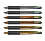Astuccio penne a sfera Chrome - punta 1,00 mm - 4 colori  - Osama - conf. 6 pezzi