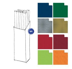 Rotolo carta regalo Ecocolor - 3 x 1 m - colori assortiti - Rex Sadoch