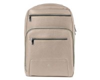 Zaino Gate Trended - 29 x 42 x 15 cm - ecopelle - ghiaccio - In Tempo