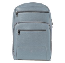 Zaino Gate Trended - 29 x 42 x 15 cm - ecopelle - azzurro - In Tempo